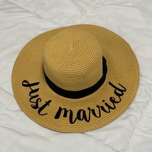 Just married hat